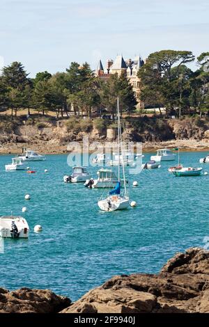 Château du Nessay près de Saint Briac sur Mer - Bretagne, Ille-et-Vilaine, France Banque D'Images