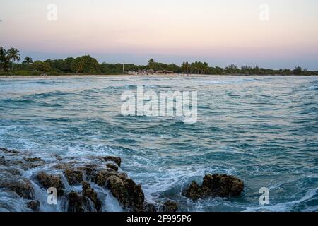 Playa Girón, un lieu dans la baie des cochons, province de Matanzas, Cuba Banque D'Images