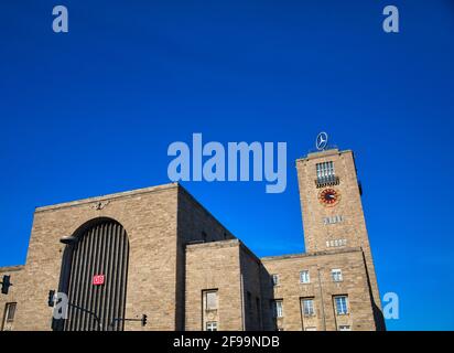 Bonatzbau, gare centrale de Stuttgart, Bade-Wurtemberg, Allemagne Banque D'Images