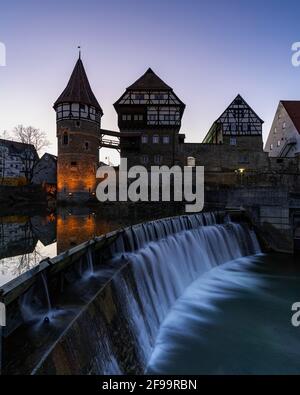 Zollernschloß Balingen, palais de la ville, palais résidentiel, château de la ville médiévale tardive, comte de Zollern-Schalksburg, Alb souabe, Zollernalbkreis, Bade-Wurtemberg, Allemagne, Europe Banque D'Images