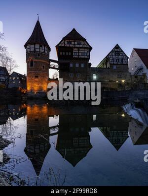 Zollernschloß Balingen, palais de la ville, palais résidentiel, château de la ville médiévale tardive, comte de Zollern-Schalksburg, Alb souabe, Zollernalbkreis, Bade-Wurtemberg, Allemagne, Europe Banque D'Images