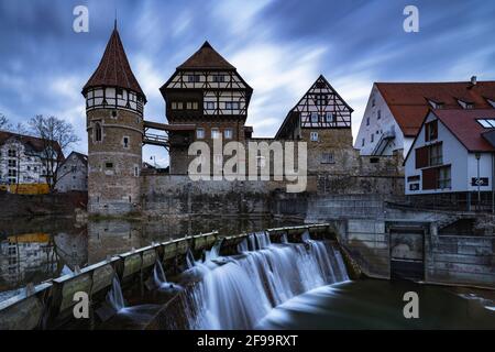 Zollernschloß Balingen, palais de la ville, palais résidentiel, château de la ville médiévale tardive, comte de Zollern-Schalksburg, Alb souabe, Zollernalbkreis, Bade-Wurtemberg, Allemagne, Europe Banque D'Images