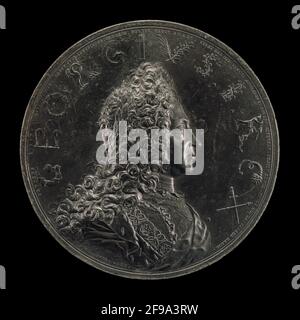 Couronnement de George I, 1660-1727, roi d'Angleterre 1714 [contre], 1714. Banque D'Images