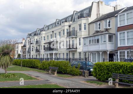 Steyne Gardens, Bognor Regis, West Sussex, Angleterre, Royaume-Uni Banque D'Images