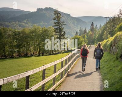 Les belles montagnes de Wicklow en Irlande - photos de voyage Banque D'Images