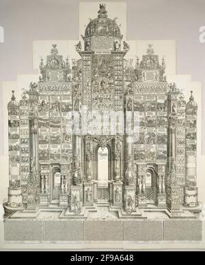 L'Arche du Triumphal de Maximilian, 1515 (édition 1799). Banque D'Images