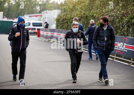 Imola, Italie. 17 avril 2021. Imola, Italie, 17/04/2021, ALONSO Fernando (spa), Alpine F1 A521, Portrait pendant la Formule 1 Pirelli Gran Premio Del Made in Italy E Dell Emilia Romagna 2021 du 16 au 18 avril 2021 sur l'Autodromo Internazionale Enzo e Dino Ferrari, à Imola, Italie - photo Florent Gooden / DPPI Banque D'Images