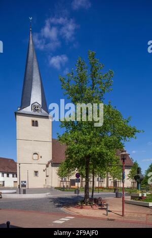 Saint-Johanniskirche, Rahden, Westphalie-orientale, Rhénanie-du-Nord-Westphalie, Allemagne, Europe Banque D'Images
