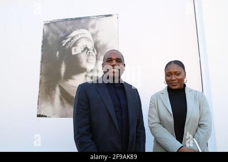 David Lindon Lammy PC FRSA est un homme politique du Parti travailliste britannique qui a été député de Tottenham depuis 2000, et a été Secrétaire d'État fantôme pour la Justice et Chancelier de Shadow Lord dans le Cabinet fantôme de Keir Starmer depuis 2020. Banque D'Images