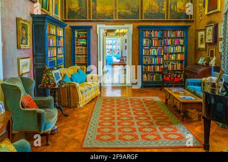 VALLETTA, MALTE, 3 MAI 2017 : intérieur de la Casa Rocca Piccola à la Valette, Malte Banque D'Images