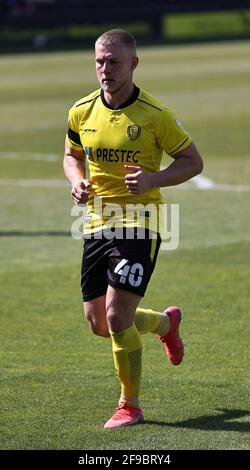 BURTON ON TRENT, ROYAUME-UNI. 17 AVRIL : Danny Rowe de Burton Albion lors du match Sky Bet League 1 entre Burton Albion et Plymouth Argyle au stade Pirelli, Burton Upon Trent, samedi 17 avril 2021. (Crédit : James HolyOak | MI News) crédit : MI News & Sport /Alay Live News Banque D'Images