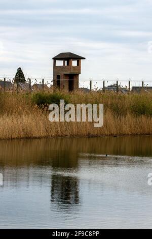 Belgique, Puurs, 16 avril 2021. Fort Breendonk était un camp de concentration pendant la Seconde Guerre mondiale Banque D'Images