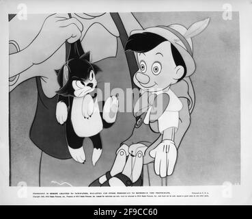 Norman Ferguson T.Hee Wilfred Jackson, directeur du PINOCCHIO 1940 DE WALT DISNEY Jack Kinney Hamilton Luske Bill Roberts et Ben Sharpsteen Carlo Collodi film de dessin animé Walt Disney productions / RKO Images radio Banque D'Images