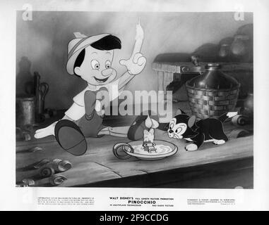 Norman Ferguson T.Hee Wilfred Jackson, directeur du PINOCCHIO 1940 DE WALT DISNEY Jack Kinney Hamilton Luske Bill Roberts et Ben Sharpsteen Carlo Collodi film de dessin animé Walt Disney productions / RKO Images radio Banque D'Images