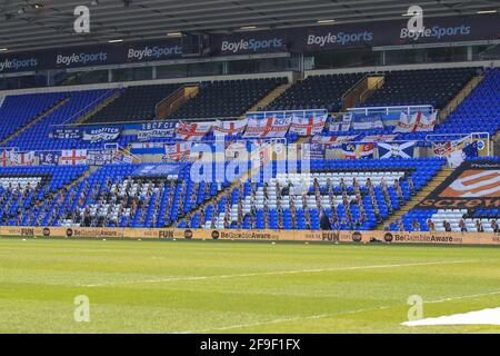 Birmingham, Royaume-Uni. 18 avril 2021. Une vue générale de la maison de St Andrews de Birmingham City où Coventry City joue leurs 2020/21 HIM matchs à Birmingham, Royaume-Uni le 4/18/2021. (Photo de Mark Cosgrove/News Images/Sipa USA) crédit: SIPA USA/Alay Live News Banque D'Images