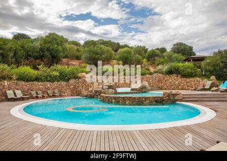 SPA du Capo d’Orso Hotel Thalasso et SPA près de Palau. Sardaigne. Italie Banque D'Images