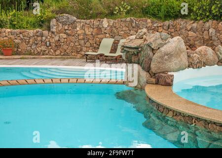 SPA du Capo d’Orso Hotel Thalasso et SPA près de Palau. Sardaigne. Italie Banque D'Images