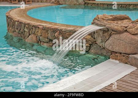 SPA du Capo d’Orso Hotel Thalasso et SPA près de Palau. Sardaigne. Italie Banque D'Images