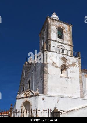 Église Saint-Sébastien ou Igreja de Sao Sebstiao à Lagos sur la côte de l'Algarve au Portugal Banque D'Images