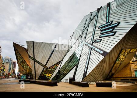 Exploration de l'histoire et de l'art : le Musée royal de l'Ontario de Toronto Banque D'Images