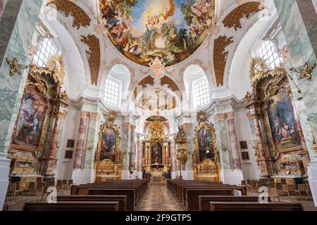 Eglise Saint-Michel, Berg am Laim, Munich, haute-Bavière, Bavière, Allemagne Banque D'Images