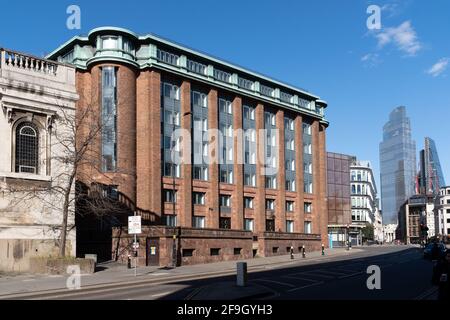 Bracken House, Queen Victoria Street, The City, Londres Banque D'Images