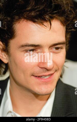 Actor Orlando Bloom assiste aux arrivées de la Global Green USA Pre-Oscar Celebration pour le réchauffement de la planète à l'Avalon le 21 février 2007 à Hollywood, Californie. Banque D'Images