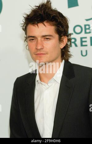 Actor Orlando Bloom assiste aux arrivées de la Global Green USA Pre-Oscar Celebration pour le réchauffement de la planète à l'Avalon le 21 février 2007 à Hollywood, Californie. Banque D'Images