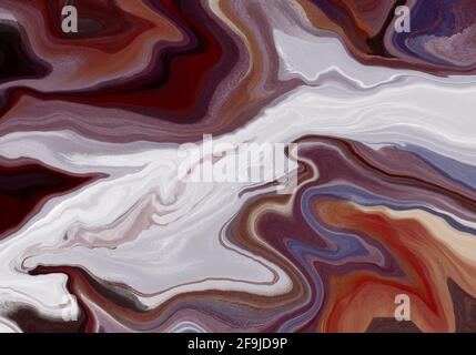 Super duper magnifique peinture abstraite. Arrière-plan technique de peinture liquide. Peinture à effet de marbre. Fond d'écran, affiches, cartes Banque D'Images