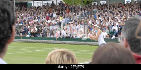 WIMBLEDON 2007 5e JOUR 29/6/07. PHOTO DE LA COUR 13 DAVID ASHDOWNIMBLEDON 2007 Banque D'Images