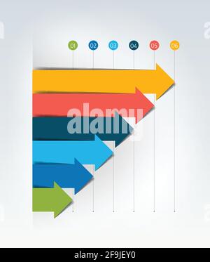 Graphique, graphique, style 3D. Élément infographique. Illustration de Vecteur