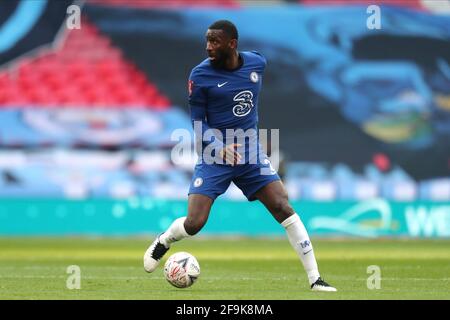 ANTONIO RUDIGER, CHELSEA FC, 2021 Banque D'Images