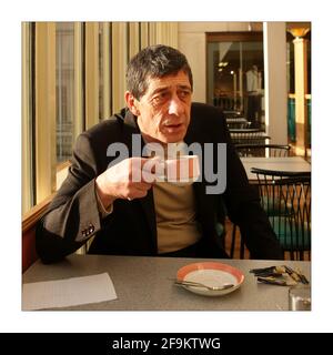 Alan Jimmy Johnson, le chef d'une famille de voyage d'origine irlandaise. A été poursuivi pendant plusieurs années par la police enquêtant sur des vols d'art et d'antiquités. Photographié dans Cheltenham.photographie par David Sandison The Independent Banque D'Images