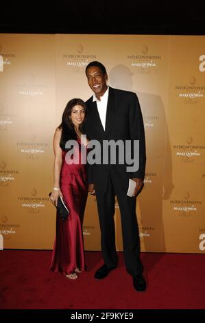 Miami, États-Unis d'Amérique. 09ème novembre 2007. MIAMI - FL, 10 NOVEMBRE 2007: Scottie Pippen et sa femme Larsa au 13ème Intercontinental Make A Wish ball. 10 novembre 2007 à Miami, Floride personnes: Scottie Pippen; Larsa Pippen crédit: Storms Media Group/Alay Live News Banque D'Images