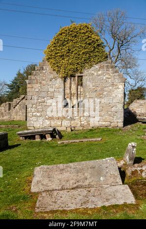 Église de Culross West Kirk à Fife en vedette dans la première saison De la série Outlander TV Banque D'Images