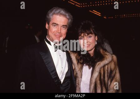 Joe Gallison et Melisa Evans Circa années 1980 crédit: Ralph Dominguez/MediaPunch Banque D'Images