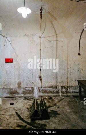 Breendonk - Belgique - 16 avril 2021 : le fort Breendonk a servi de camp de concentration pendant la Seconde Guerre mondiale Banque D'Images