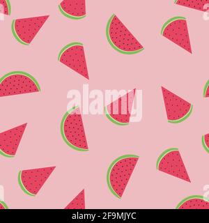 Illustration vectorielle de motif fruits doux sans couture Illustration de Vecteur