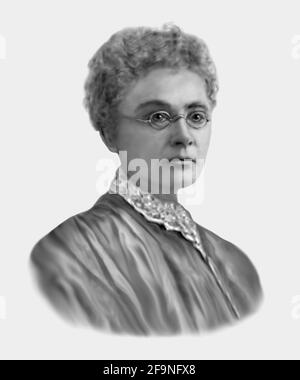 Emily Howard Stowe 1831-1903 Premier médecin féminin à pratiquer Canada Banque D'Images