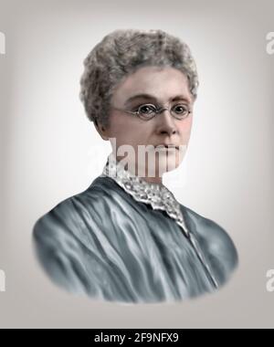 Emily Howard Stowe 1831-1903 Premier médecin féminin à pratiquer Canada Banque D'Images