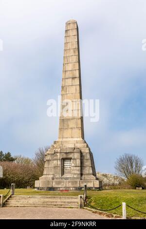 Le Douvres Patrol Monument à St Margaret's à Cliffe près de Douvres, Kent. Banque D'Images