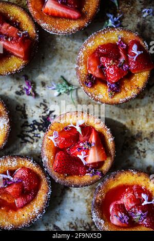 Fraises et sirops de lilas