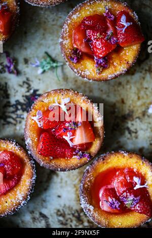 Fraises et sirops de lilas