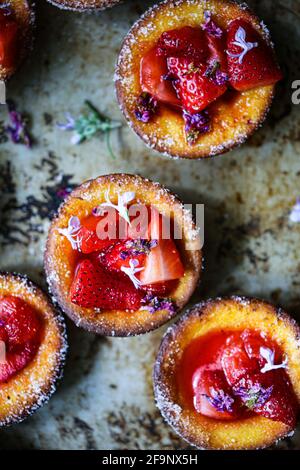 Fraises et sirops de lilas