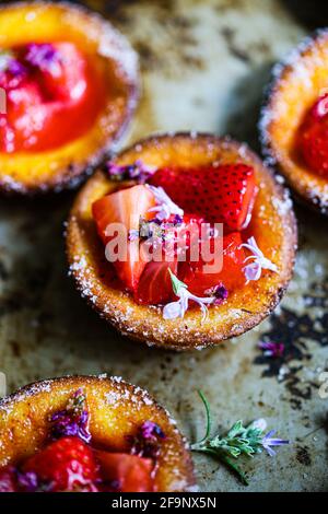 Fraises et sirops de lilas