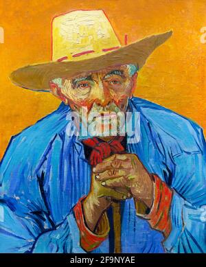 Portrait de patience Escalier, Vincent van Gogh, 1888, Banque D'Images