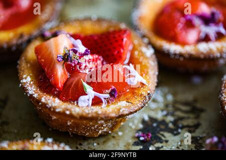 Fraises et sirops de lilas