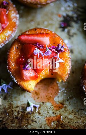 Fraises et sirops de lilas