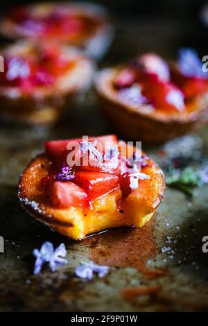 Fraises et sirops de lilas