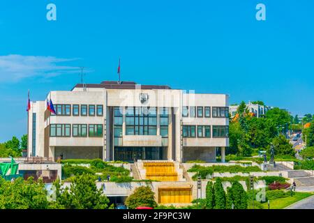 Conseil national (Narodna rada) de Slovaquie à Bratislava Banque D'Images